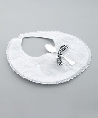 Cross Bib & Spoon Gift Set