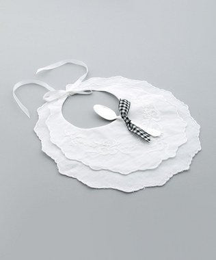 Cross Bib & Spoon Gift Set